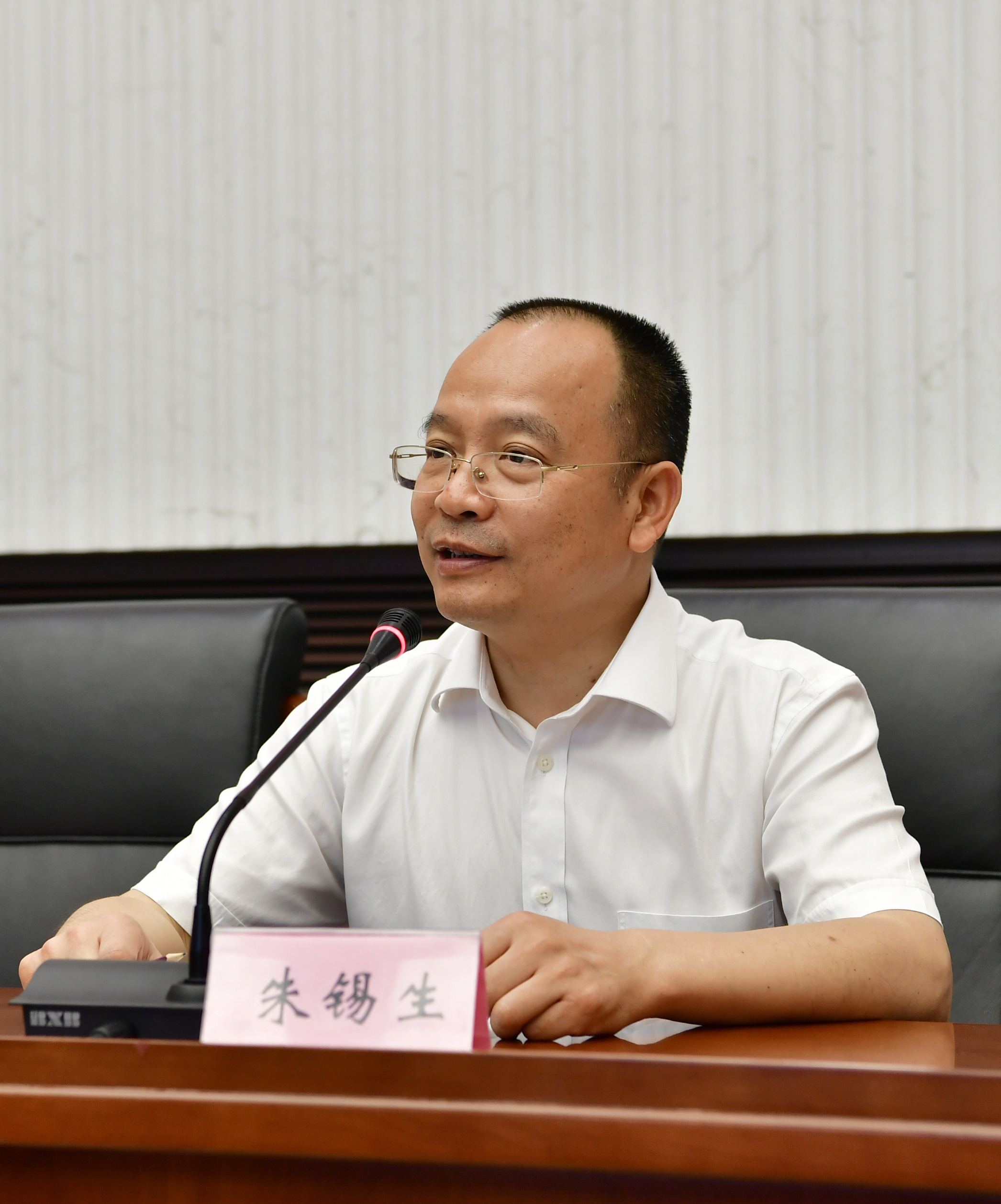 2.中国儿童少年基金会秘书长朱锡生讲话.JPG